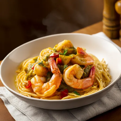 Scampi di Gamberi con Pasta