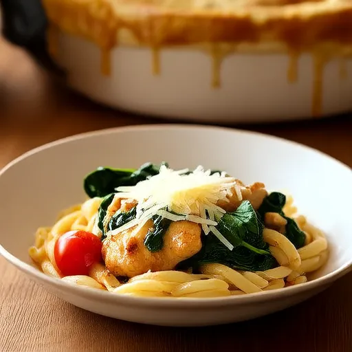 Einfaches Slow-Cooker-Boursin-Huhn mit Pasta