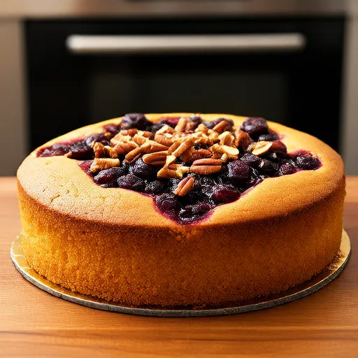 Pastel de Cerezas Secas