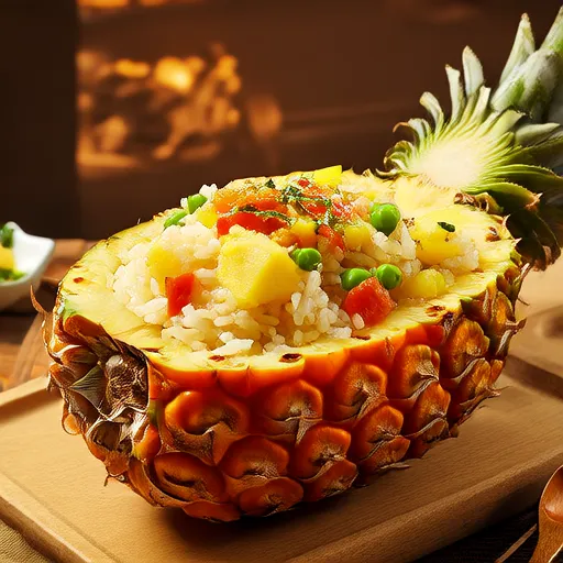 Pineapple Baked Rice