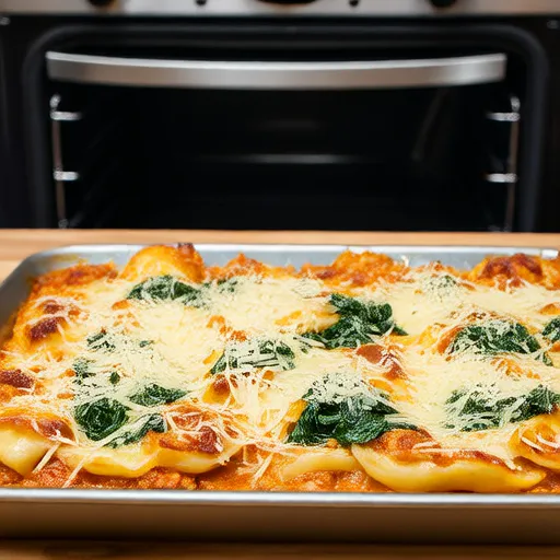 Lasagna Alfredo Gà Trên Khay Nướng