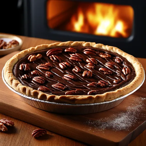 Torta de Nozes-Pecã de Chocolate da Ruth