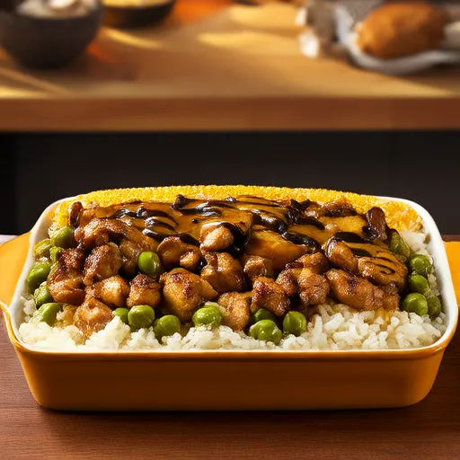 Chicken, Rice, and Green Bean Casserole