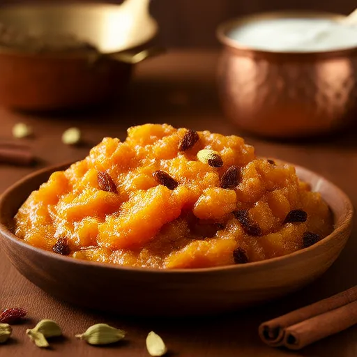Halwa de Cenoura (Gajar Ka Halwa)