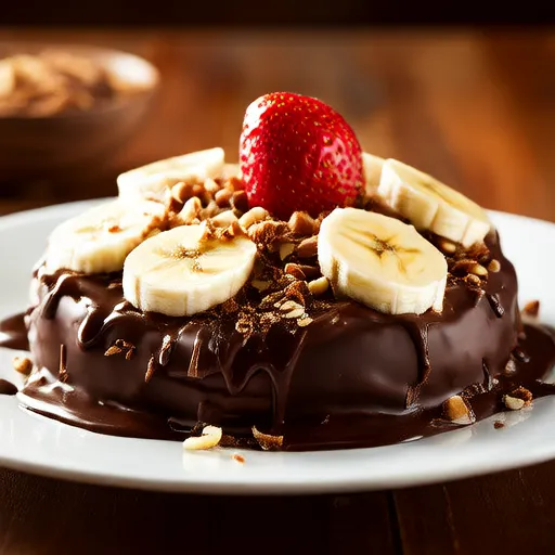Frutas com Chocolate
