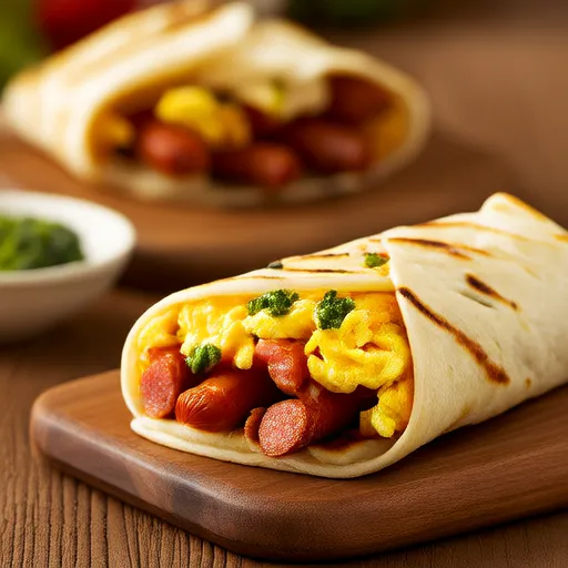 Burritos de Café da Manhã Fáceis