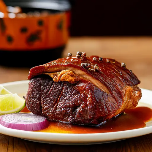 Slow Cooker Texas Smoked Beef Brisket