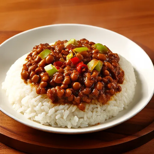 Haricots rouges et riz facile