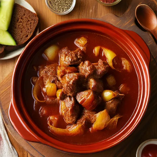 Hungarian Goulash with Ketchup