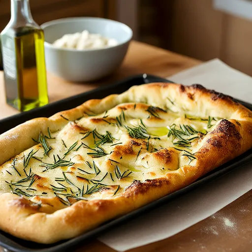 Bread Machine Focaccia