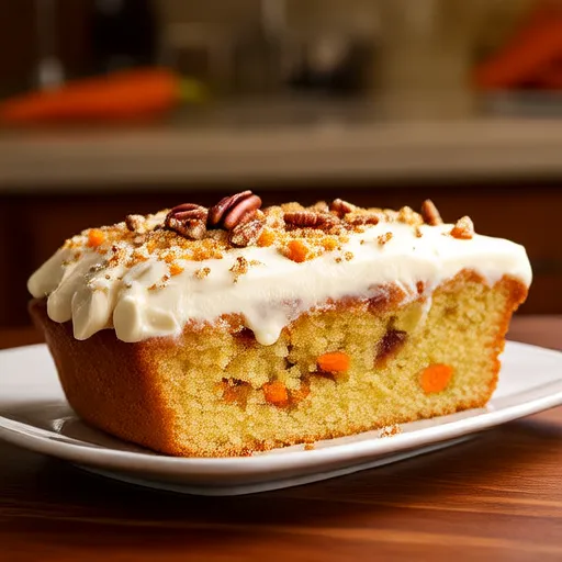 Klebriger Karotten-Butterkuchen
