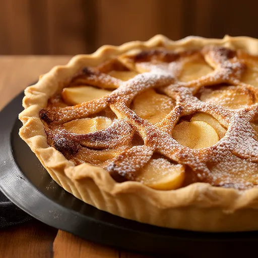 Apfelstreuselkuchen für eine große Gruppe