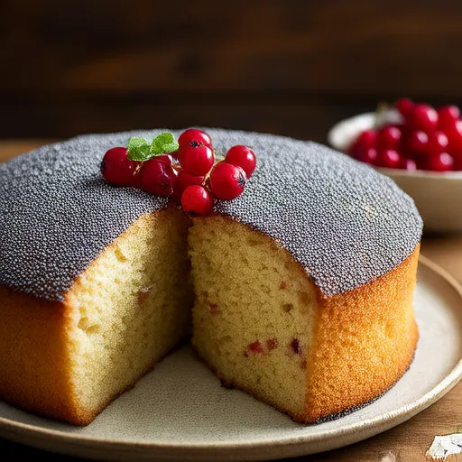 Bolo de Sementes de Papoula I