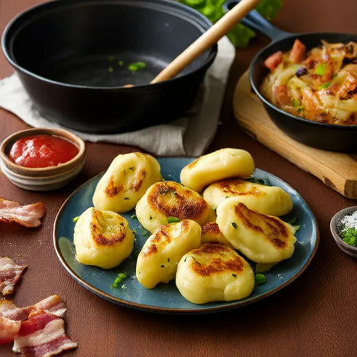 Pierogies e Repolho