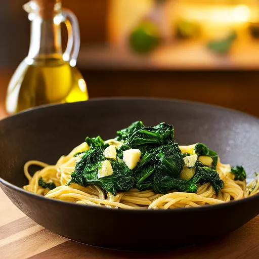 Pasta with Swiss Chard