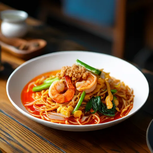 Simple Shrimp Pad Thai