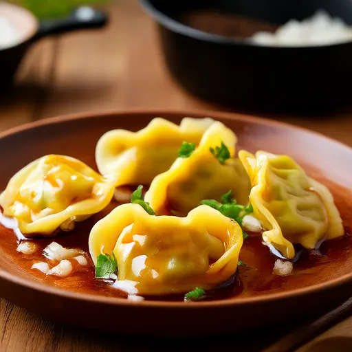 Pumpkin Ravioli with Sage-Brown Butter Sauce