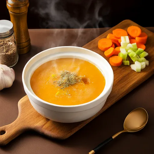 شوربة هيكل الديك الرومي