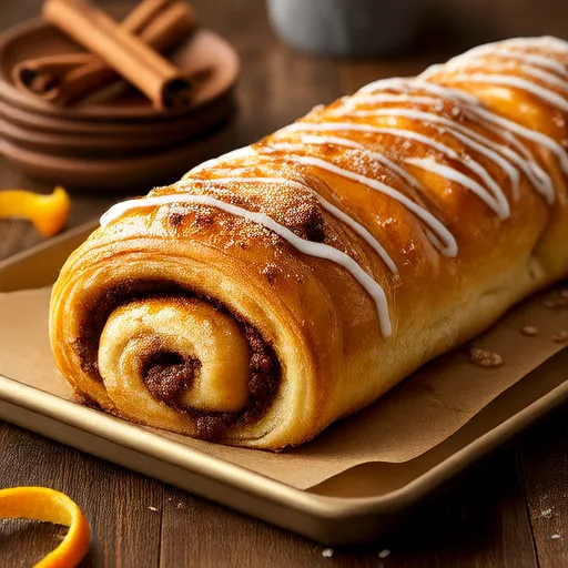 Eggnog Cinnamon Rolls