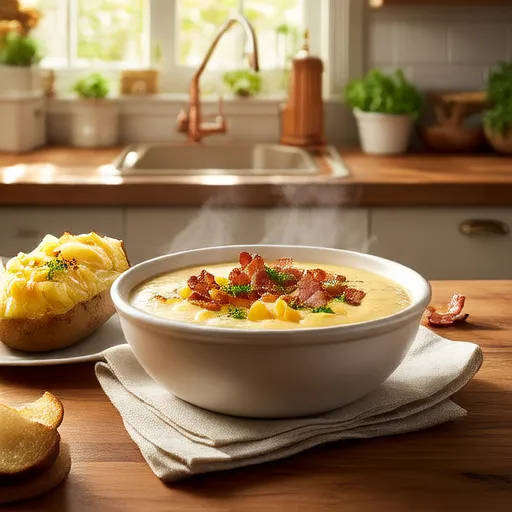Soupe de pommes de terre au four de Carol