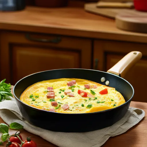 Green Onion Omelet