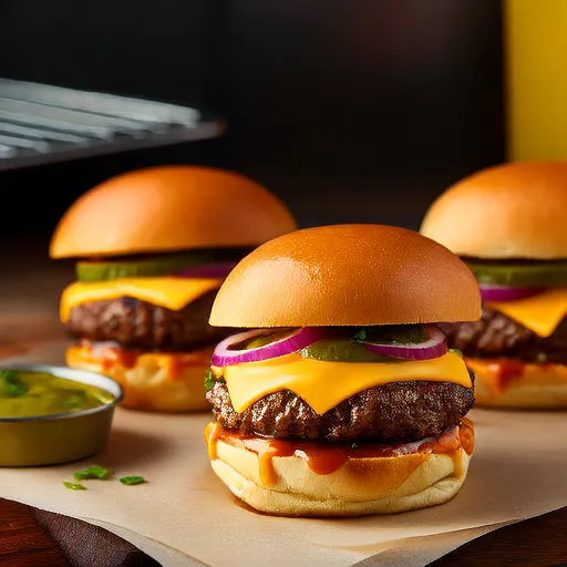 Wolfgang Puck's Cheeseburger Sliders