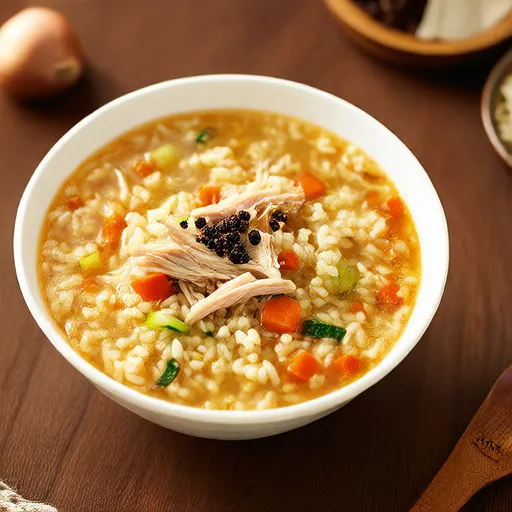 Classic Turkey and Rice Soup