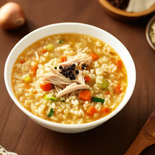 Classic Turkey and Rice Soup