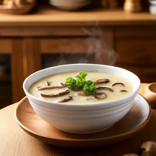 Sopa Cremosa de Champiñones Instant Pot