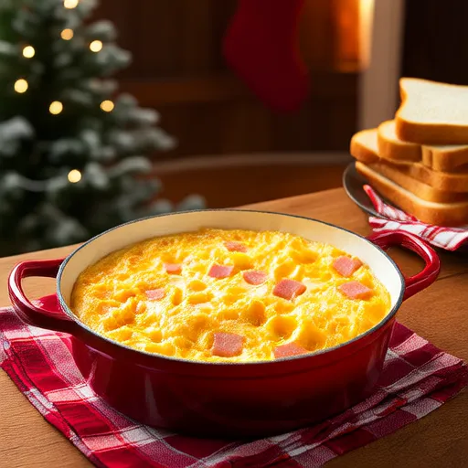 Caçarola de Ovos para a Manhã de Natal