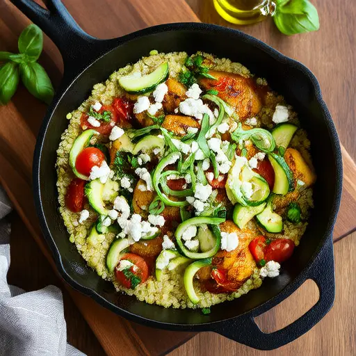 Chicken with Quinoa and Veggies