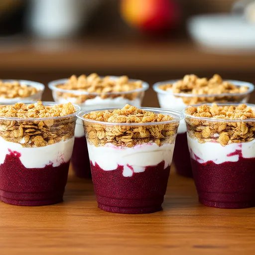 Parfait de Iogurte Grego Pronto Para Consumir
