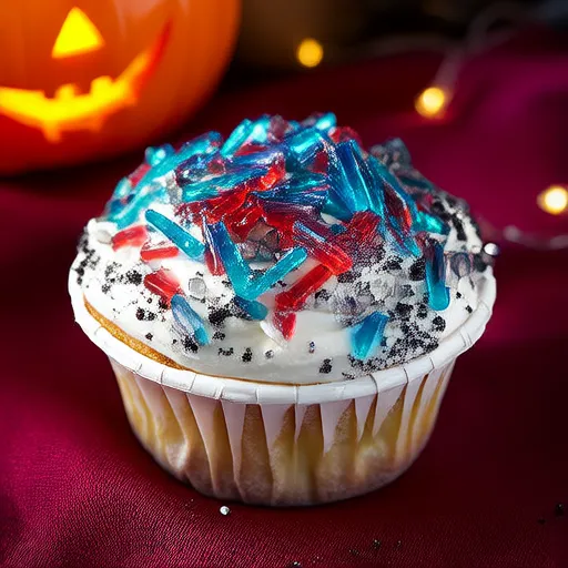 Bloody Broken Glass Cupcakes