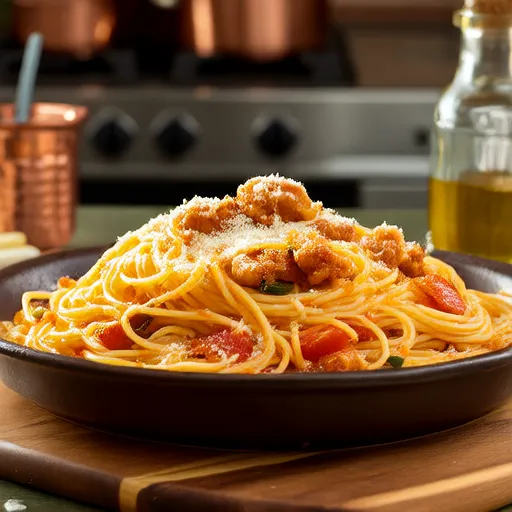 Spaghetti au poulet II