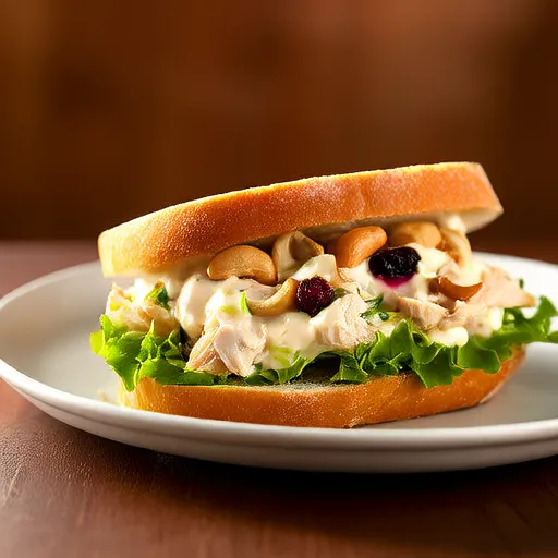 Sándwich de Ensalada de Pollo Asado