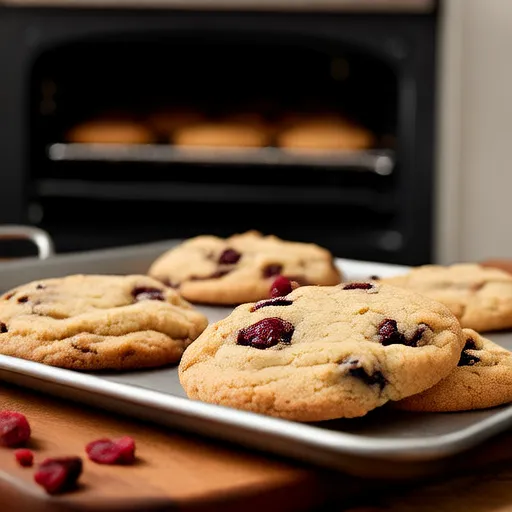 White Chocolate Cranberry Oatmeal Cookies