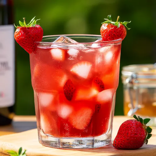 Çilekli Sangria