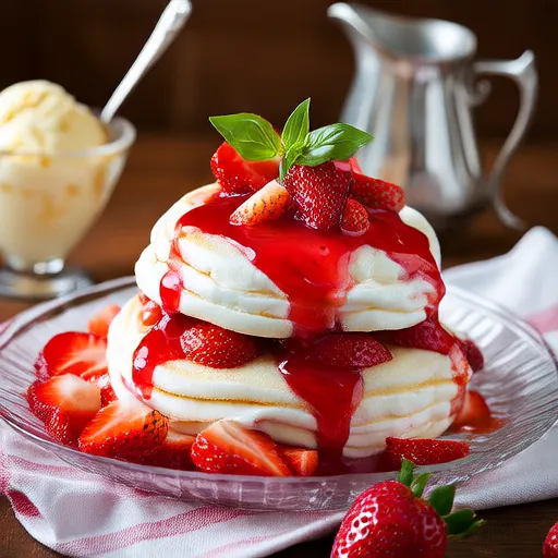 Strawberry Eton Mess untuk Hari Ibu