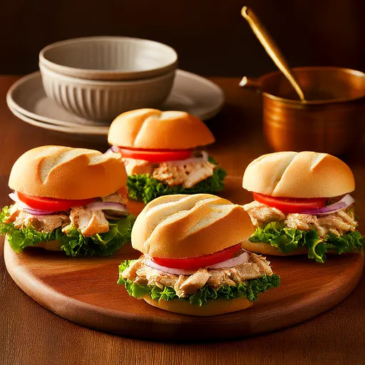 Sandwich Salad Ayam Tanpa Mayones