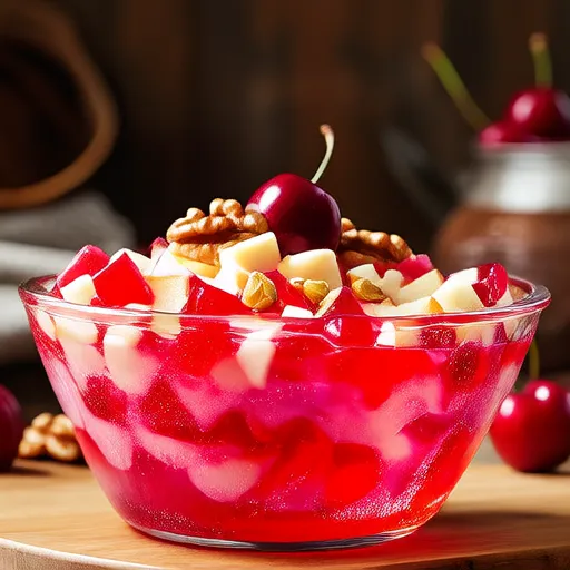 Insalata di Gelatina al Rabarbaro