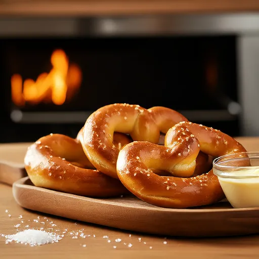 Pretzel a rotolo crescente