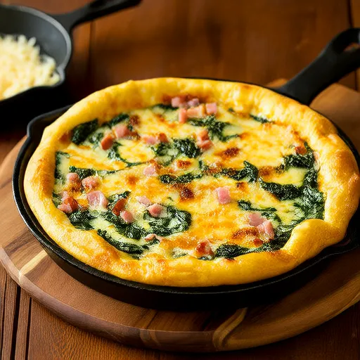 Spinatfrittata