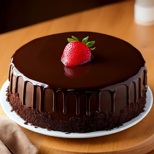 Satiny Chocolate Glaze