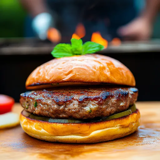 Burger Domba Panggang