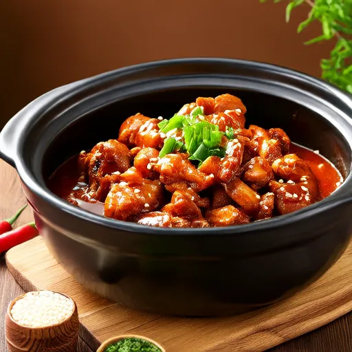 Gà Gừng Mật Ong Nấu Chậm