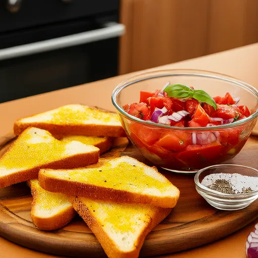 Tomato Basil Bruschetta