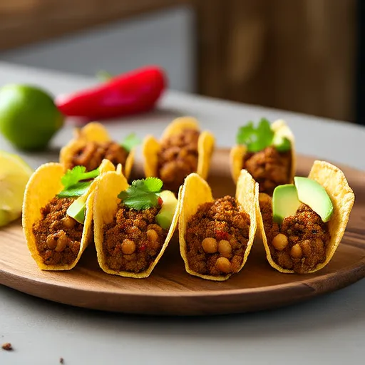 Vegetarian Chickpea Tacos