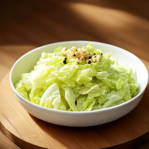 Ensalada de col con suero de mantequilla