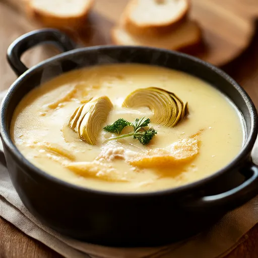 Artichoke Parmesan Soup