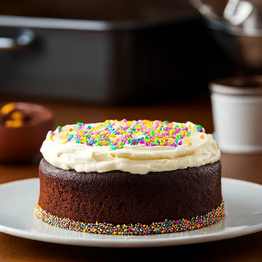 Chocolate Funfetti Cake